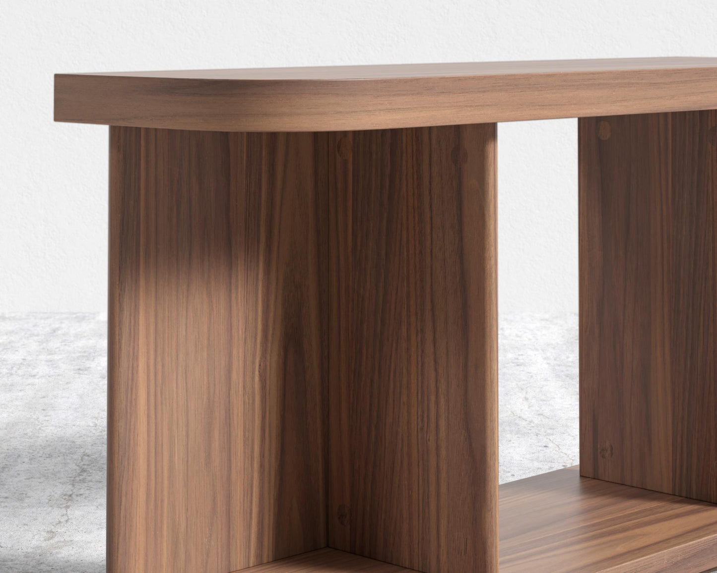 Uni End Table - Walnut Veneer