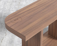 Uni End Table - Walnut Veneer
