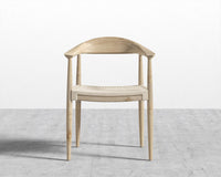 Round Chair - Woven - Natural, Seat Color - Natural Seat Cord