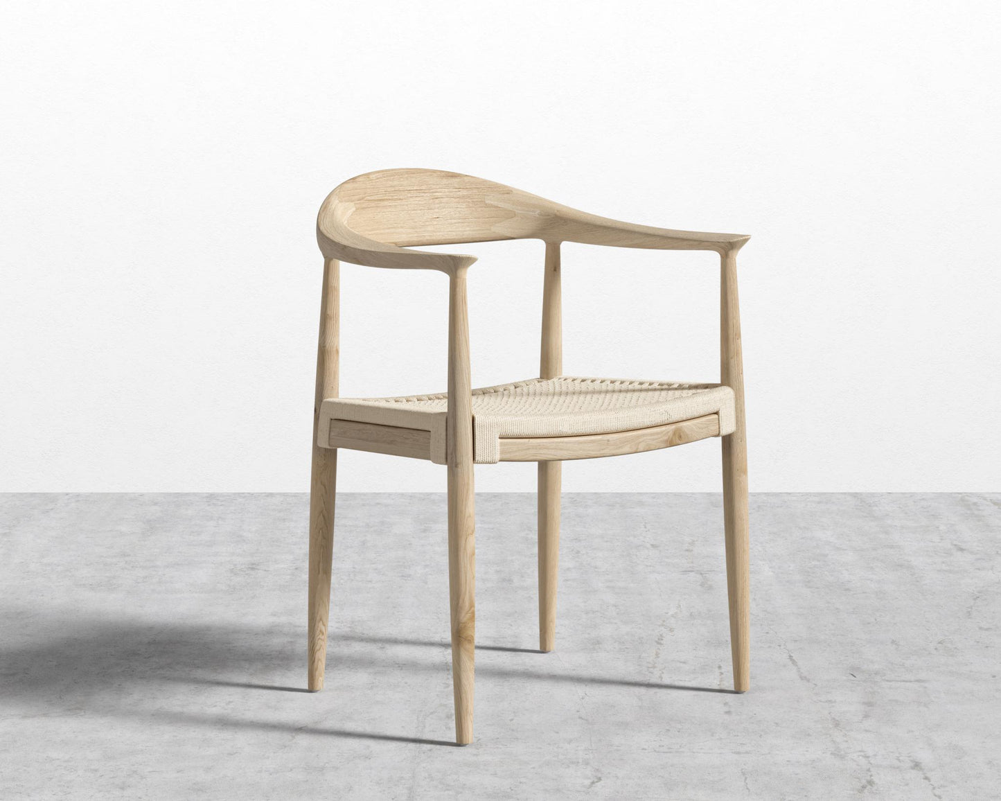 Round Chair - Woven - Natural, Seat Color - Natural Seat Cord